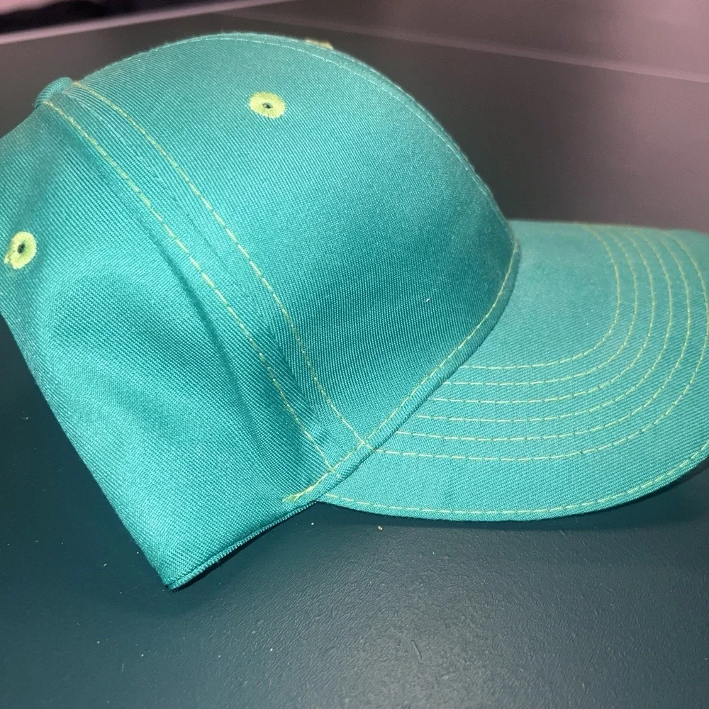 Mountain Dew Soda Pop Green Adjustable Baseball Cap Hat Soda Gear